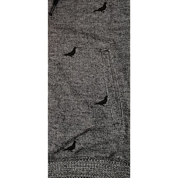 Staple Pigeon Brand Sweater Hoodie Embroidered Size Large Cotton Grey - Picture 8 of 8
